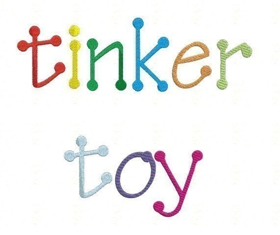 Tinker Toy Font