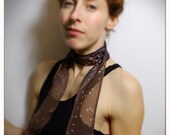 BROWN BIRDS chiffon