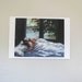 ASLEEP . large giclee poster print of couple in bed painting