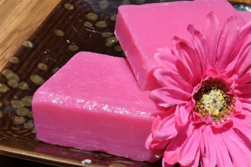 Natural Shampoo Bar and Cold Processed w/ Organic Shea Butter GrapesicleFragrance