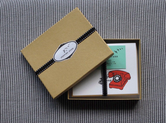 Fox Origami Stationery