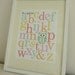 SALE The Owlphabet - Owl Themed Alphabet Nursery Prints - Digital File