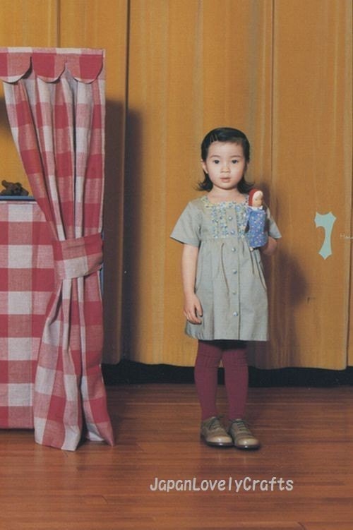 Children's Style Book of Liberty Print by Yoshiko Tsukiori - Japanese Sewing Patterns for Boys & Girls - B514