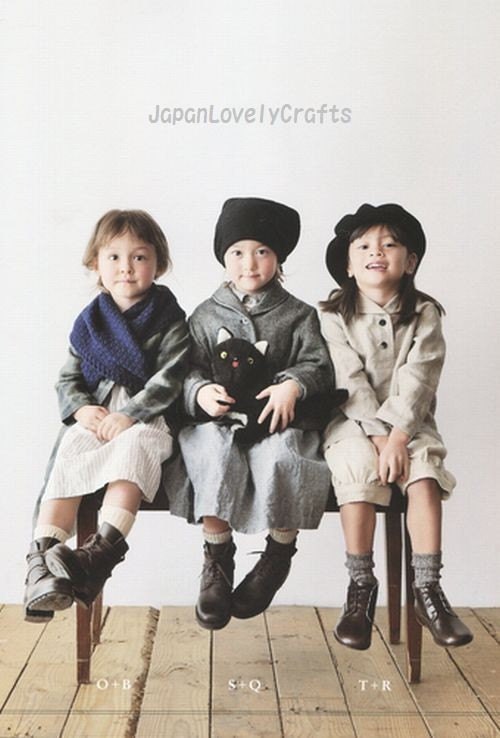 Lovely & Girly Girls Clothes by Akiko Mano - Japanese Sewing Pattern Book for Girl - B515