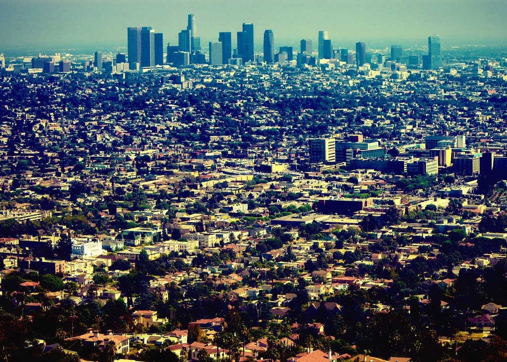 5x7 Los Angeles at Griffith - Fine Art Print