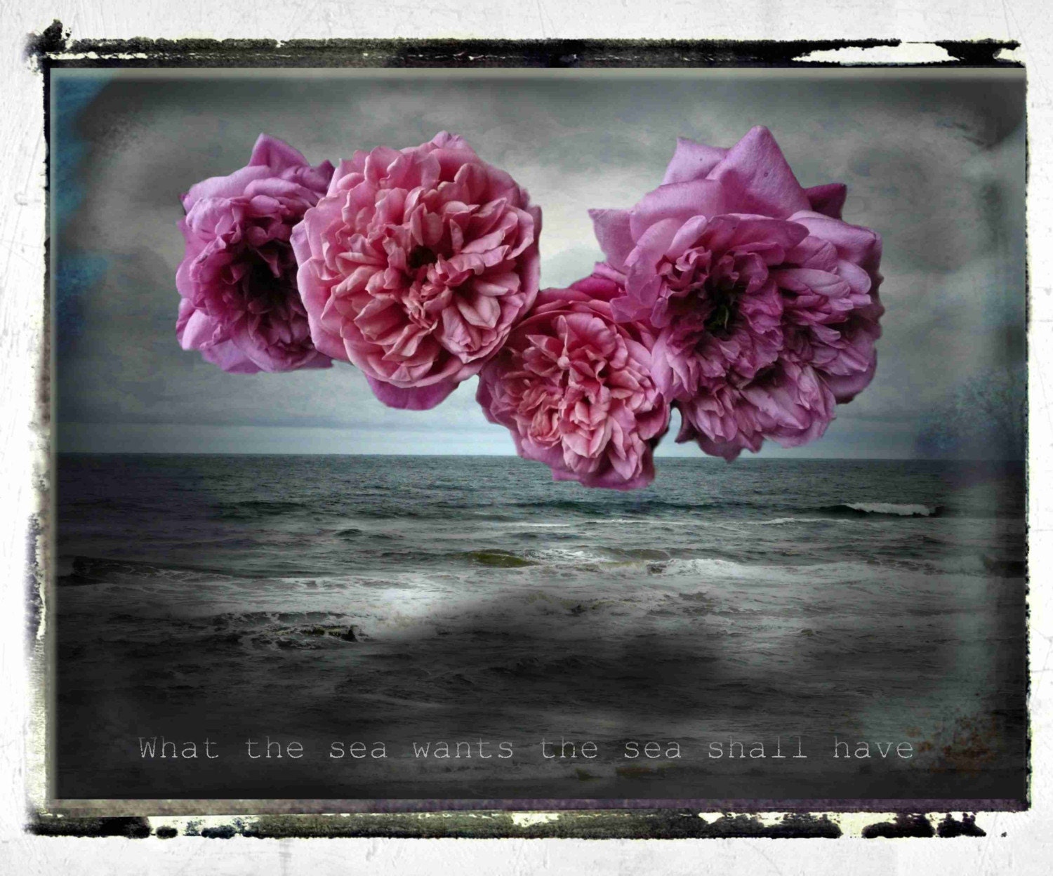 What the Sea Wants the Sea shall have LIMITED EDITION ARCHIVAL FINE ART PRINT 8 x 10
