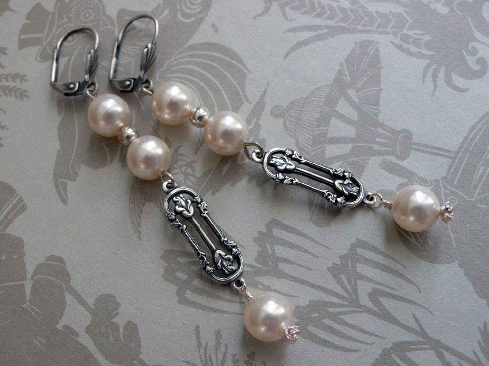 Climbing Rose Earrings