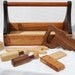 Special Edition Heirloom Children's Wooden Toy Tool Set with Toolbox
