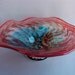 Hand Blown Art Glass Candy,Fruit Bowl