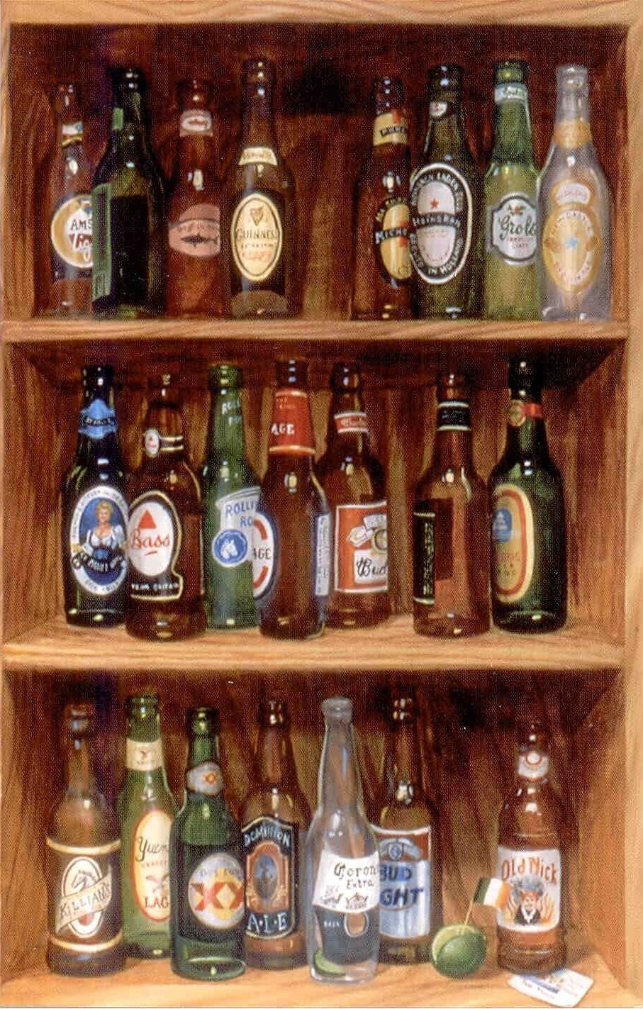 Giclee of 33 Bottle of Beer on the Wall