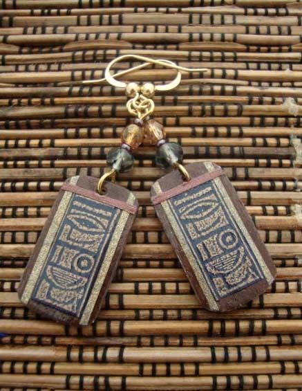 Egyptian Eye Earrings