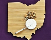 AHeirloom's Ohio State Shaped Cutting Board