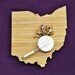 AHeirloom's Ohio State Shaped Cutting Board