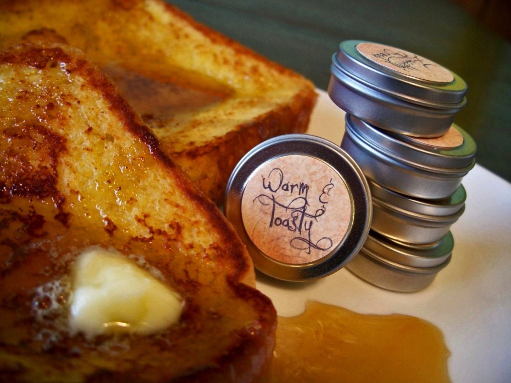 Warm and Toasty (solid perfume--warm french toast, maple syrup, butter, cinnamon)