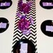 Ready to ship Chevron Table Runner