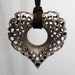 Valentine Polyoptic Pendant - 3d printed stainless steel