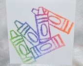 Handmade Crayon Card Il_170x135