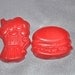 Recycled Crayons Hamburger and Shake Shaped- Total of 12 Crayons.