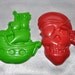 Recycled Crayons Large Pirate Shaped Total of 6.