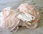 Ruffle Blanket blush color - smaller tag along size-