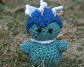 Hand-Crocheted plushie - Vaporeon