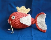 Hand-Crocheted Pokemon Plushie - Magikarp