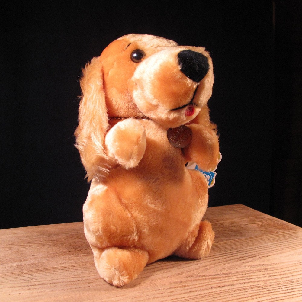 stuffed cocker spaniel