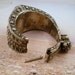 Antique Silver Bracelet from Italy Rare and Wonderful with Identified Hallmark