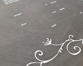 Ketubah - Rustic Garland (chalkboard)
