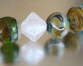 Spring - Lampwork Bead Set