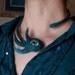 Needle-Felted Eye Necklace - Custom Made