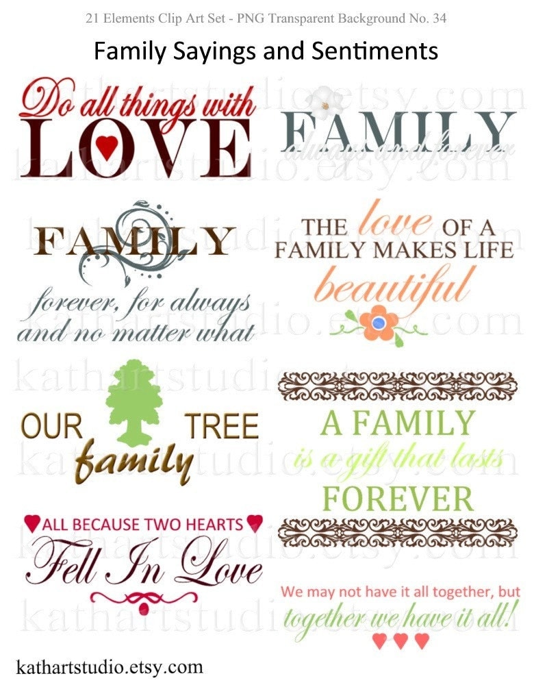 family quotes clipart - photo #10