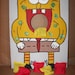 Sponge Bob Bean toss game with 4 bean bags