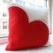 Big Red Heart Pillow