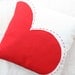 Big Red Heart Pillow