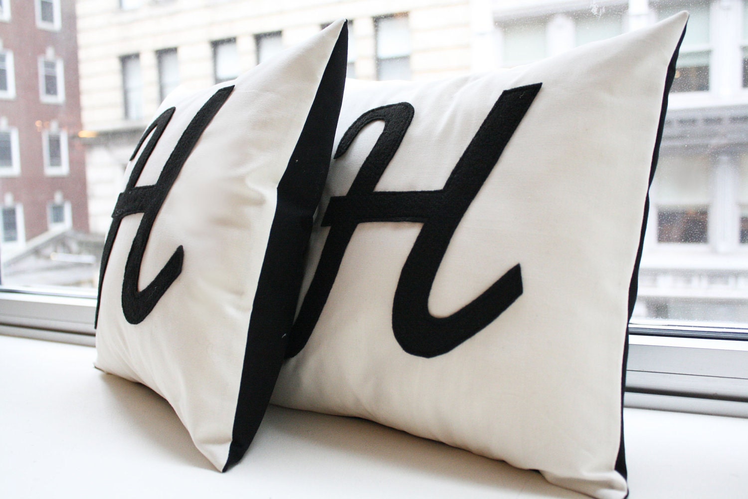 Custom Monogram Pillow