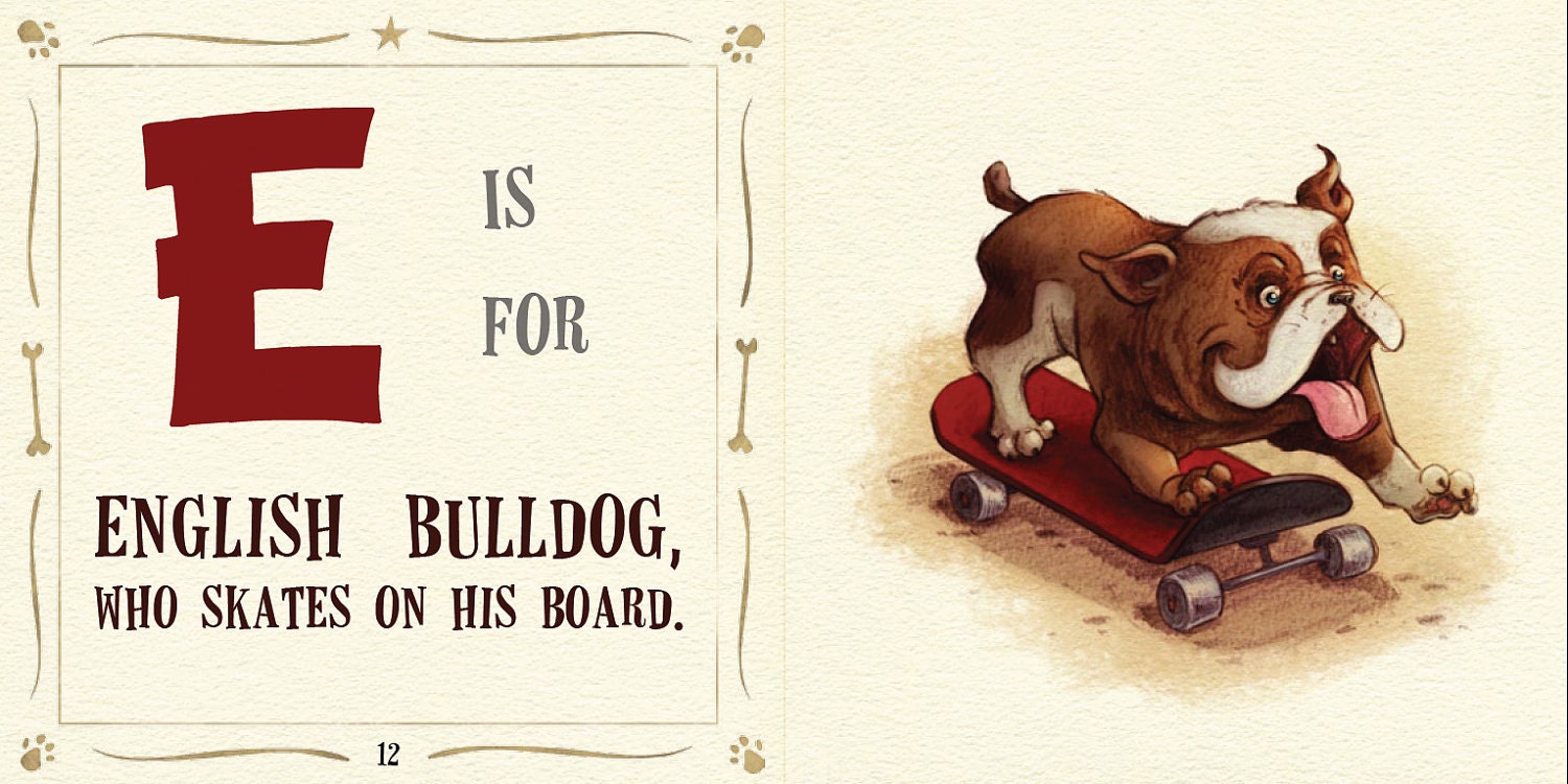 M is for Mutt & Other Tails Kid's Alphabet Book