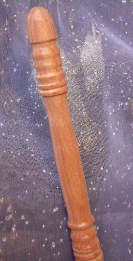 Birch / Honduran Mahogany Wand 1