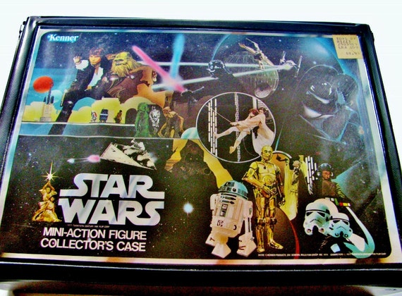 kenner star wars mini action figure collector's case