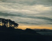 Bodega Bay Sunrise, Large Art Print of Original Oil Painting