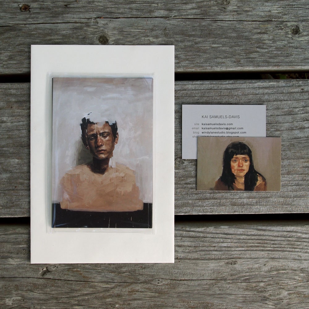 Set of 10 Painting Postcards