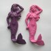 Wall Hook - Shabby Chic Nautical Iron Mermaid Hook Hangers/Little Mermaid Set