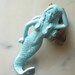 New Color Shabby Chic Nautical Iron Mermaid Hook in Light Blue