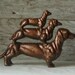 Cast  Iron Weiner / Dachshund  Dog