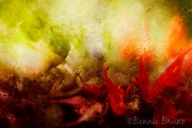 Abstract Art Print - Resurrection 16x24 Fine Art Print - Easter digital painting