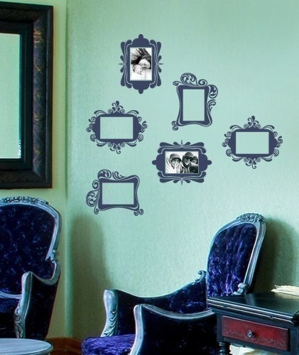 Vintage Photo Frames - Vinyl Wall Sticker