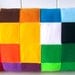 Deliberately Pixelated.... without the censorship - ( a 12 x 24 inches pixelated felt pillow )