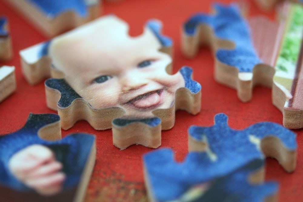 Wooden Jigsaw Puzzle, photo puzzle, 35 PIECES, personalized, custom, 5 x 7 inches