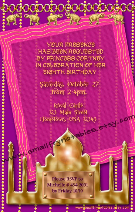 Arabian Invitations