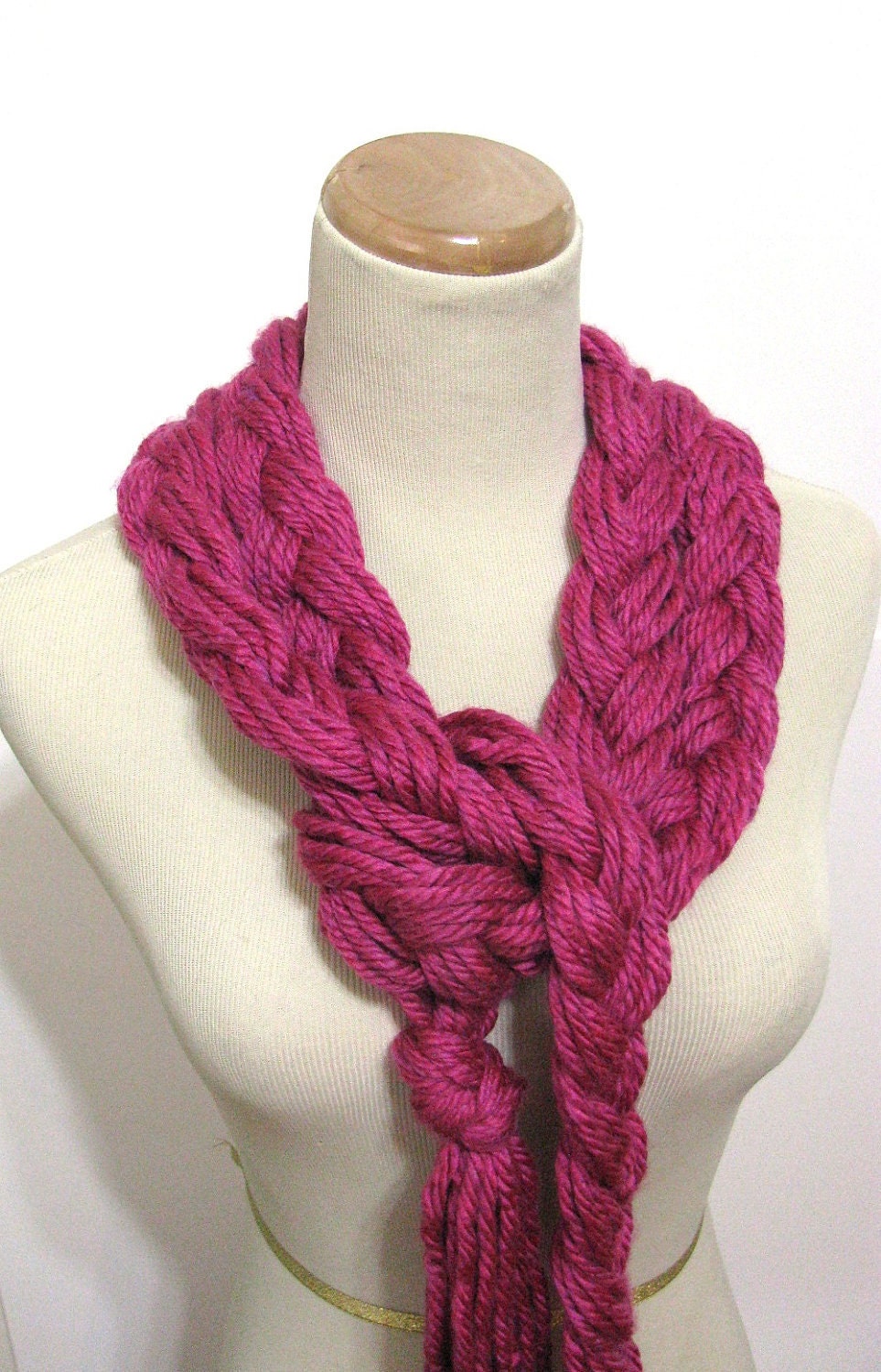 Berrylicious Braided Scarf
